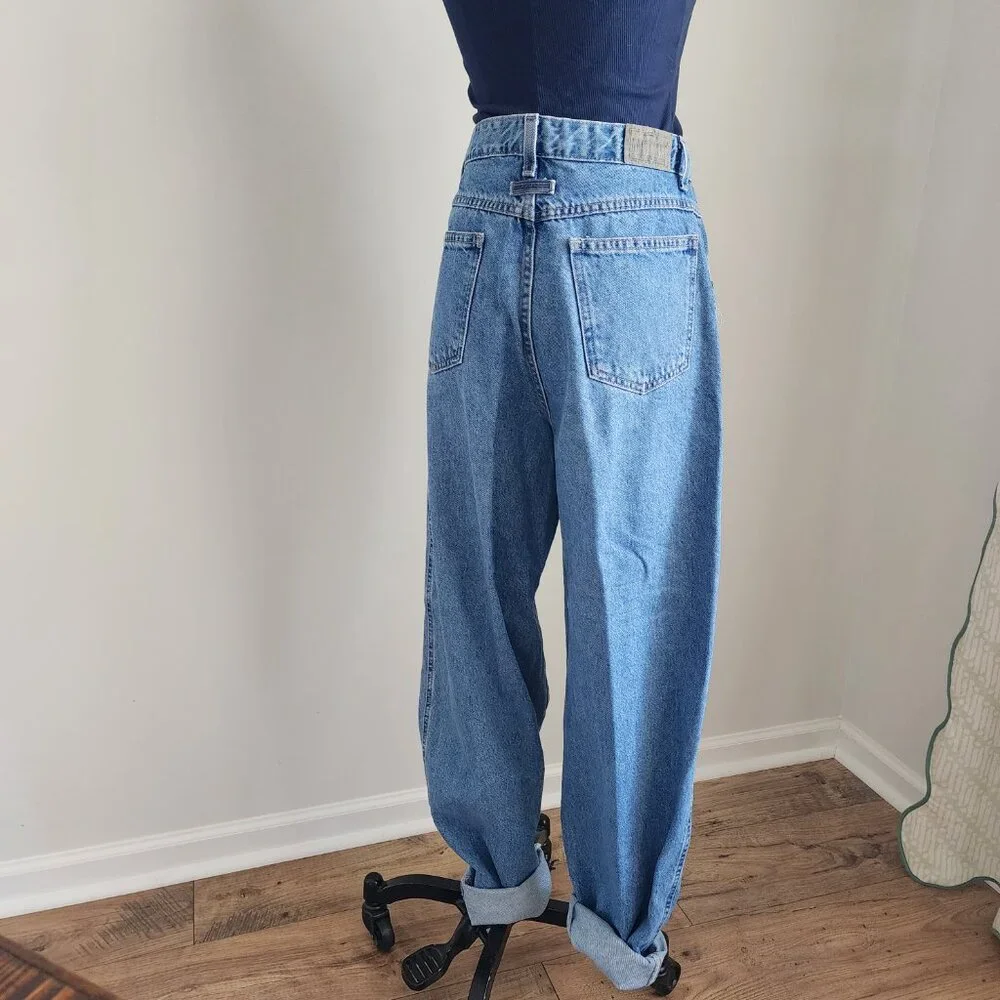 Vintage Baggy Fit Tall Brittania Mom Jeans - Picture 4 of 16